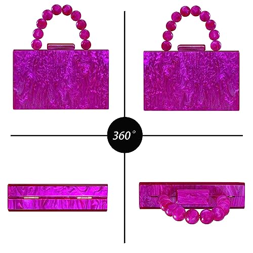 Image of Women Acrylic Clutch Purse Leopard Print Evening Bag Chain Formal Handbag Party Bridal Wedding Clutch Purse for Women
