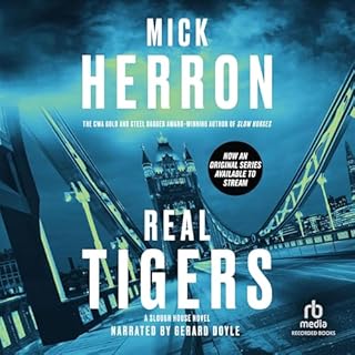 Real Tigers Audiolibro Por Mick Herron arte de portada