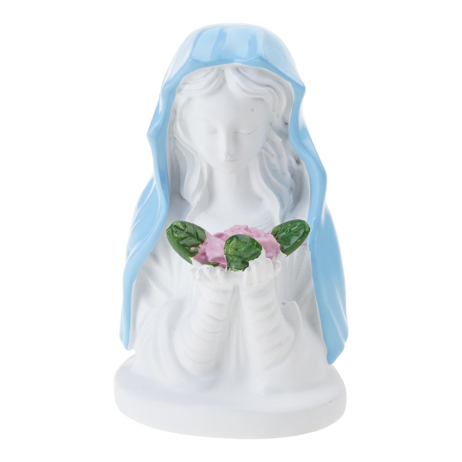XAGMODSHN LED Devotional Table Lamp, Virgins Marys Prayer Night Light, Religious Statue Lamp, Decorative Table Home Decorations Decorative for Living Room Bedroom