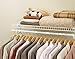 ClosetMaid 5632 Super Slide Ventilated Shelf Kit with Closet Rod, 6' x 12
