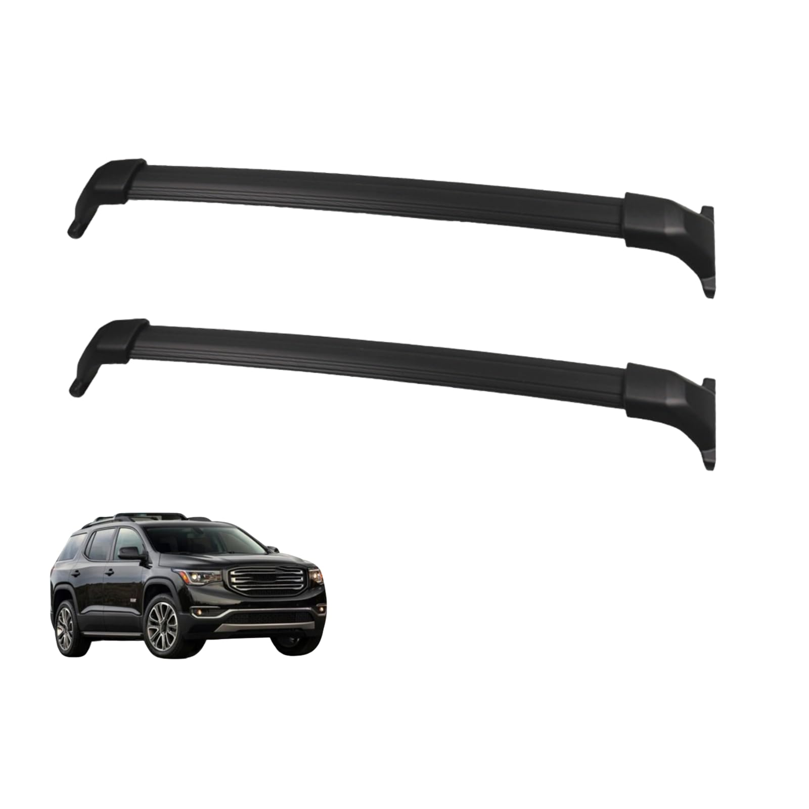 Barras transversales GMC Acadia sin llave para más espacio