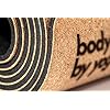 Luxury Cork Yoga Mat - Non Slip, Extra Thick Grip. Thicker, Longer, and Wider for More Comfort and Support. Tough Enough For Hot Yoga. Natural, Non Toxic, and Eco Friendly. Optional Alignment Lines.