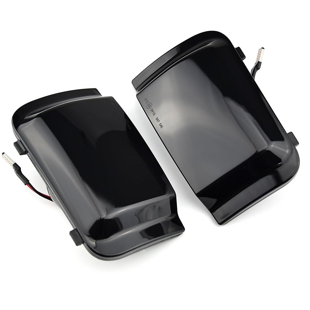 indicatori Specchio Laterale 2 Pezzi per Citroen per Jumper per Fiat per Ducato per Peugeot per Boxer Conchiglia Affumicata Indicatori di Direzione per Auto Impermeabile