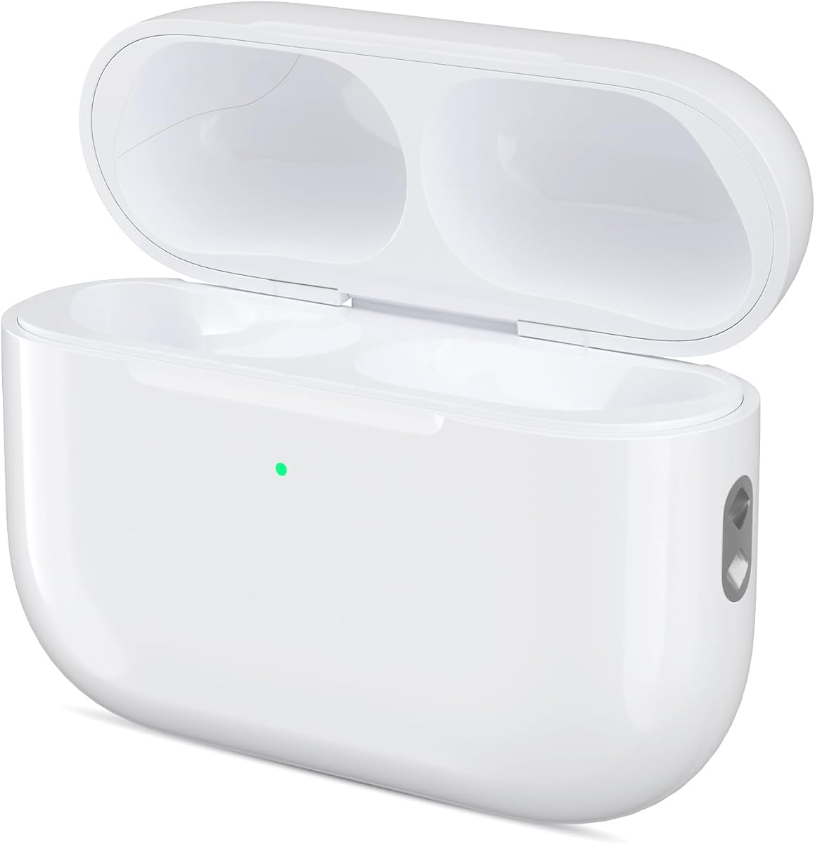 Wireless Charging Case for AirPods Pro 3, Replacement Case Compatible with Air Pods Pro 3 Only, 450mAh Battery, Double-Tap Connection, USB-C & Wireless Charging, LED Power Indicator,No Earbuds
