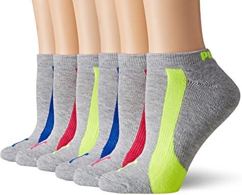 PUMA Women's 6 Pack Runner Socks