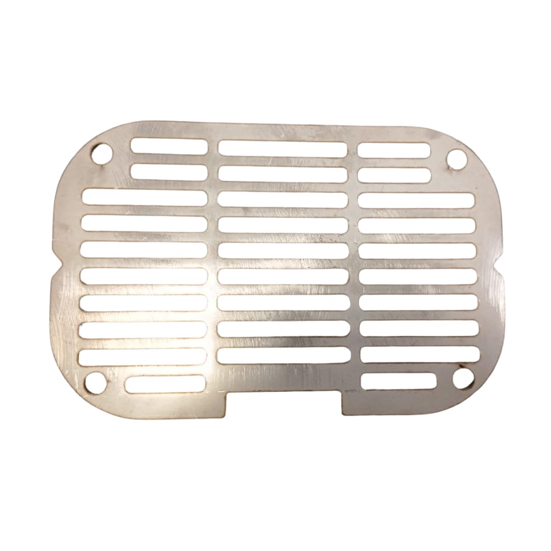 Rejilla crisol de acero inoxidable original Edilkamin, cód. R392910