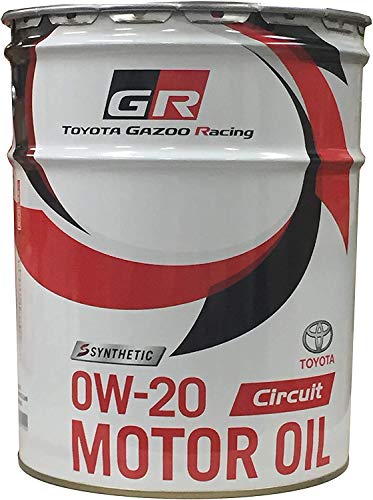 トヨタ純正エンジンオイル20リットル　0W-8 Amazon | トヨタ純正モーターオイル GLV-1 0W-8 20L 08880-14503