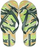 100 % recycelbar Ipanema Classic Ix Kids Flipflop, grün beige, 33 EU