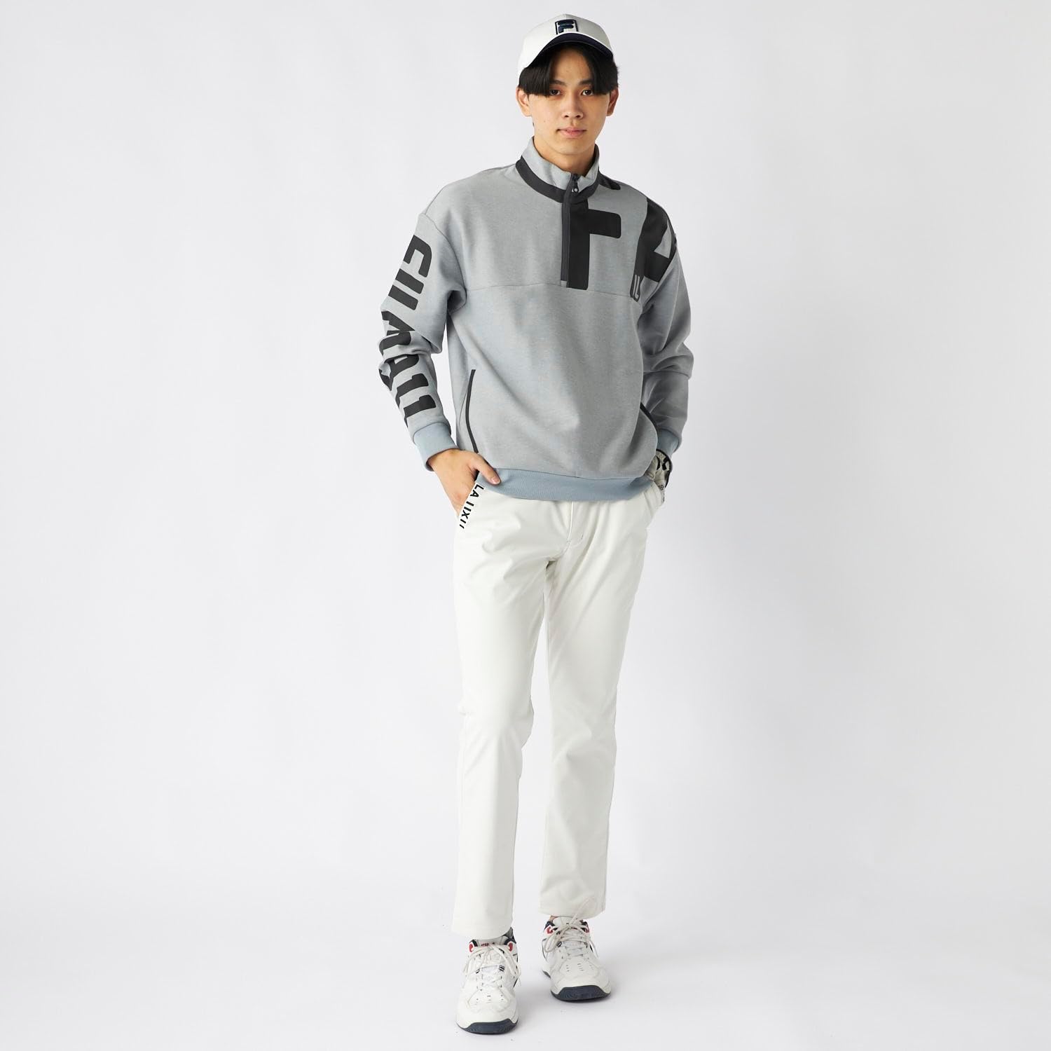 [フィラ] GOLF ハーフジップ プルオーバー メンズ 785563