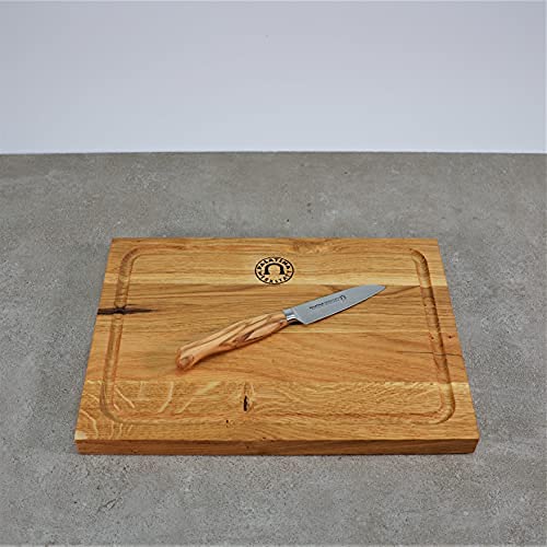 Palatina Werkstatt ® | Exclusivo bloque de cuchillos vacíos | Hecho a mano con las masivas barriles de viejo roble barril de barriles de vino