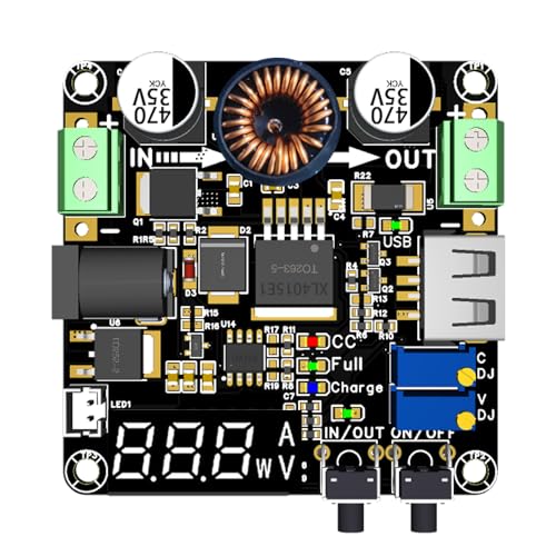 DC-DC Buck Converter Step Down Voltage Regulator Adjustable DC12V/24V/30V DC8V-35V to DC1.3V-32V 5V 12V 24V 5A Power Supply Volt Reducer Transformer Module Board