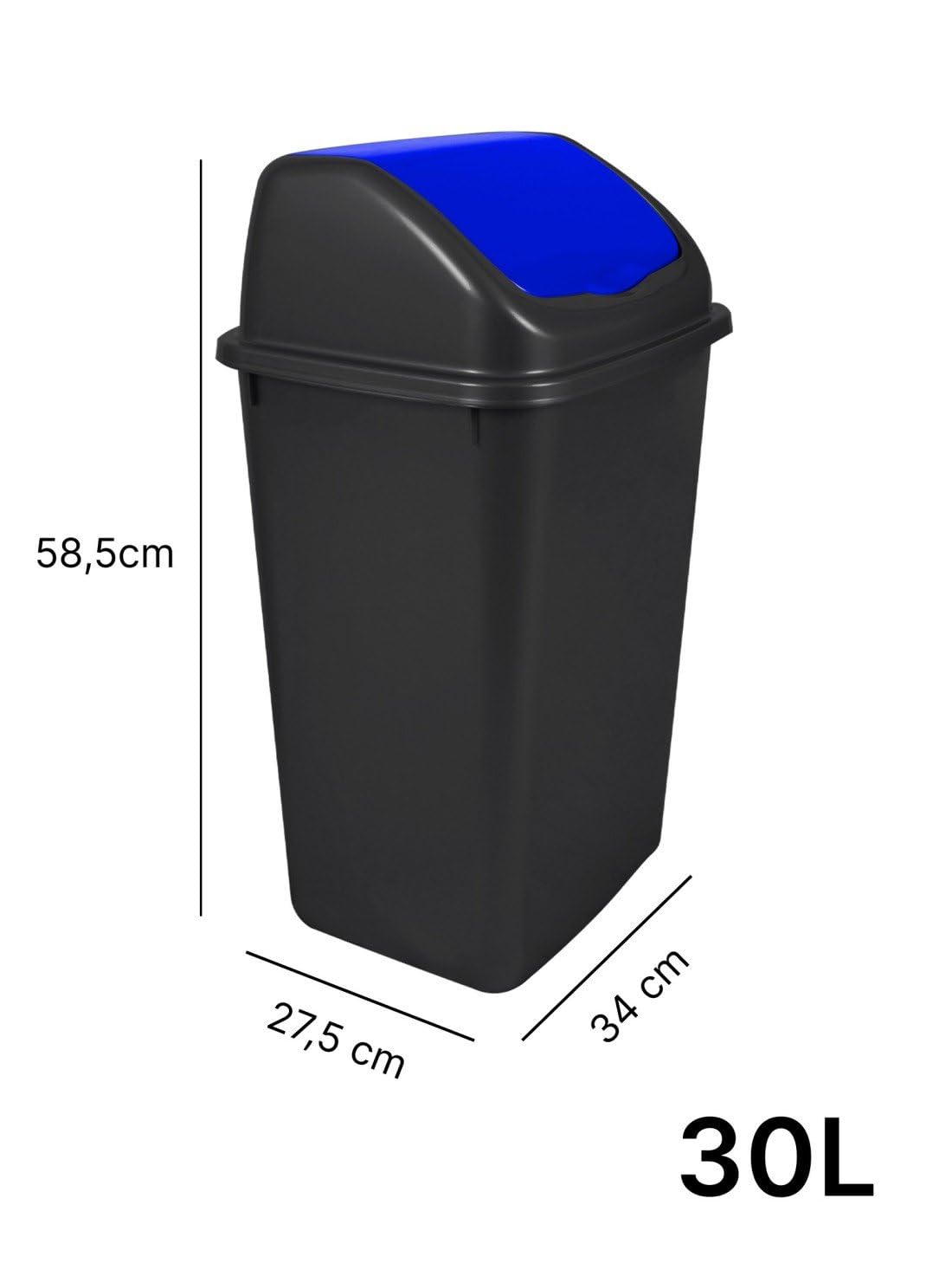 Cubo Basura Reciclaje Cubo De Basura Con Ruedas Para Reciclaje