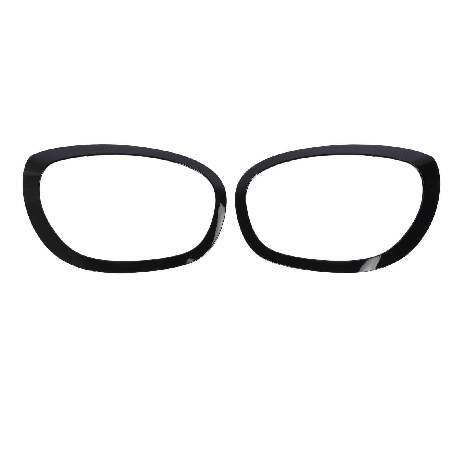 PerGar 1 Pair Headlight Trim Ring 51138739351 Black Headlight Trim Ring Bezel, Automotive Headlight Assemblies Replacement for Cooper F60 Countryman