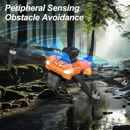GPS Drohne mit Kamera 4K, 4.5' LCD RC Bildschirm,Follow Me Drohne GPS Professional Auto Return Home,Intelligente Hindernisvermeidung für Beginner,Kreisflug Optische Fluss Positionierung