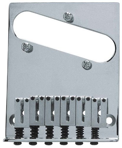 �t�F���_�[ USA �����p�[�c Fender American Standard Telecaster 6 Saddle Bridge �e���L���X�^�[�p �u���b�W �}�E���g�p�n�[�h�E�F�A�t�� 990807100 [���s�A���i]