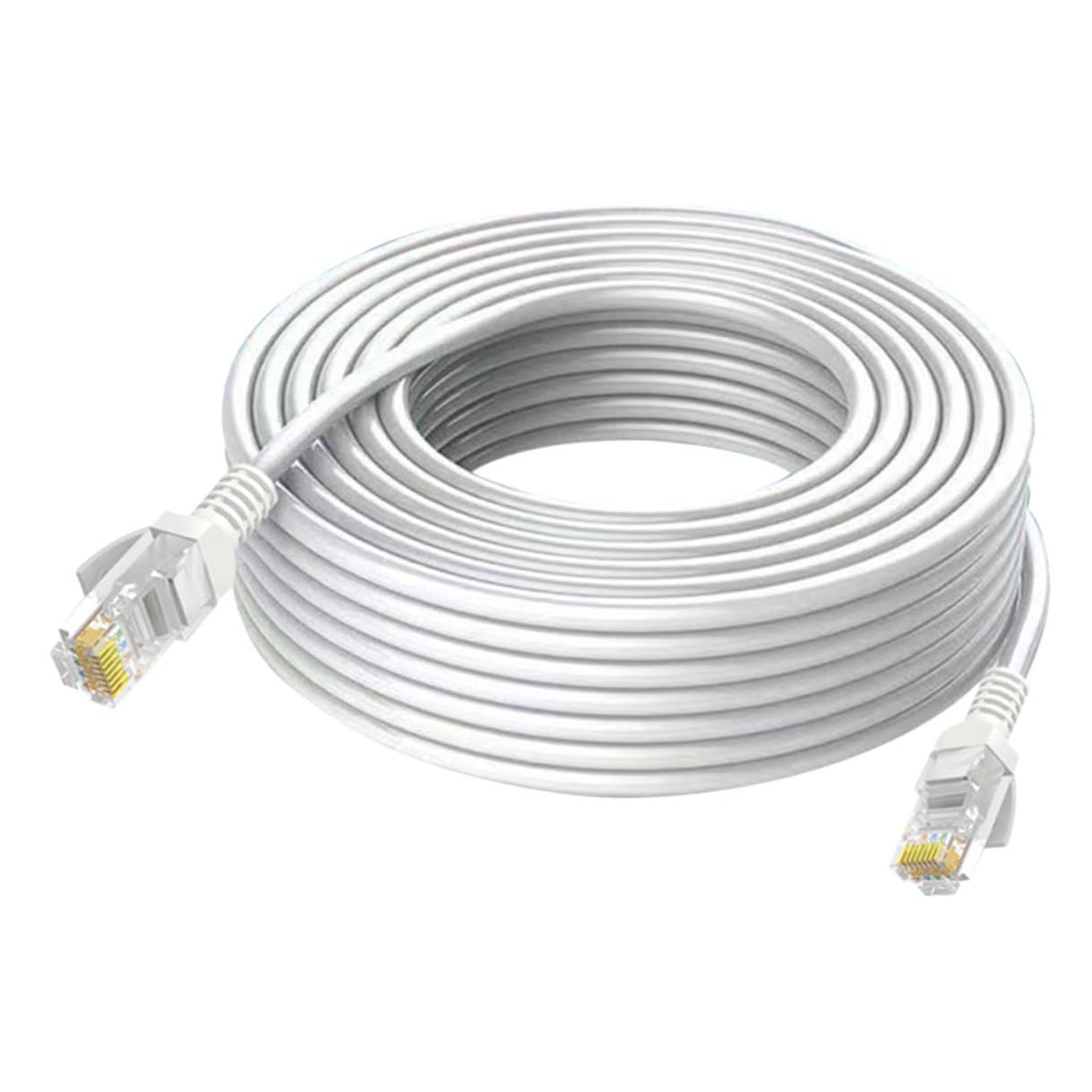 Cavo di Rete Cat5e Gigabit Bianco per Router e Computer