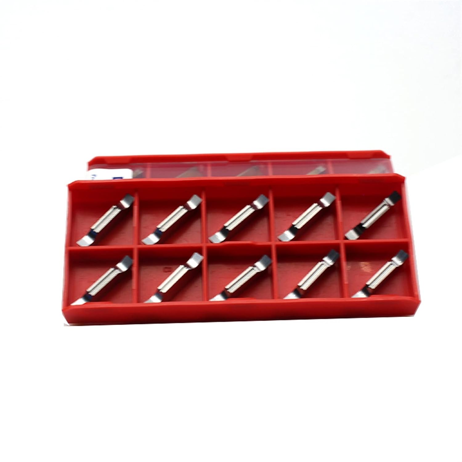 Indexable Carbide Lathe Tool 10pcs MGGN300 JM K10 Carbide Inserts CNC Lathe Cutting Grooving Turning Tool Blade