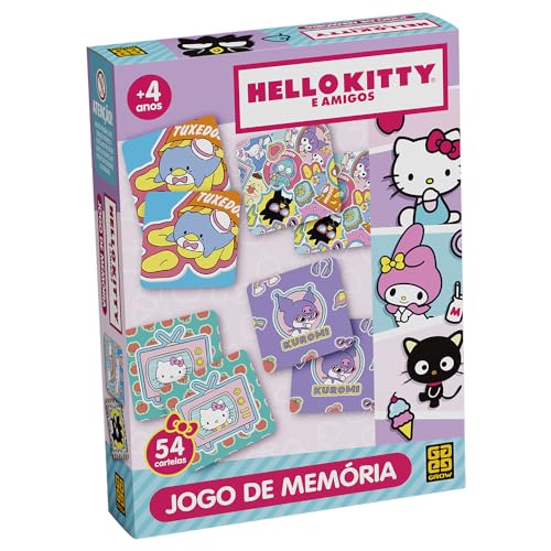 MEM&Oacute;RIA HELLO KITTY E AMIGOS
