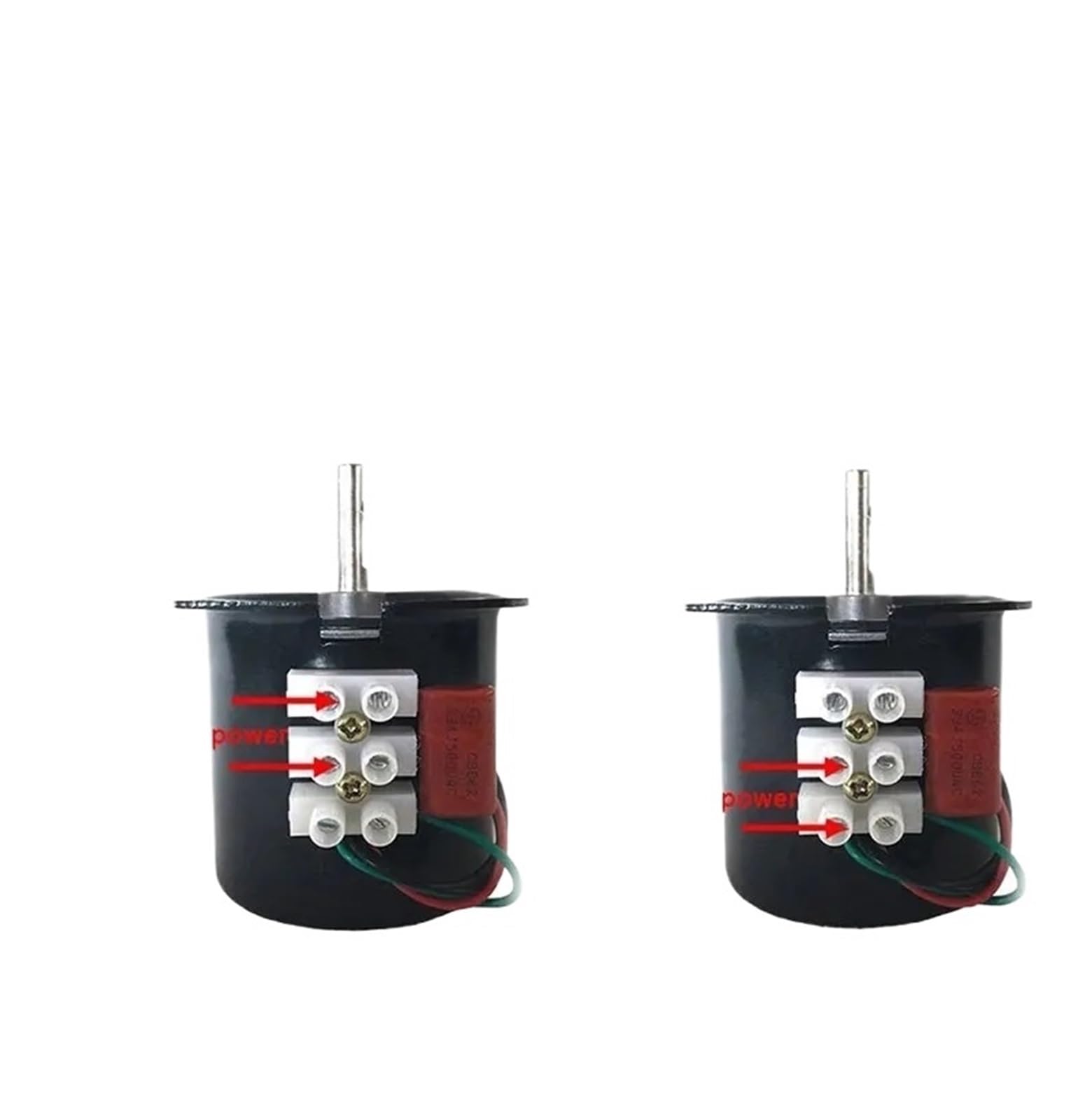 Motor síncrono 28W 68KTYZ 220VAC de engranaje imán permanente Eje central 8mm 2,5 RPM 10 15 20 30 50 | 10rpm
