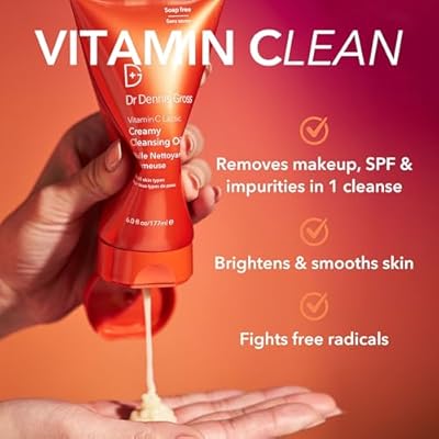 Dr Dennis Gross Vitamin C Lactic Creamy Cleansing Oil & Universal Daily Peel