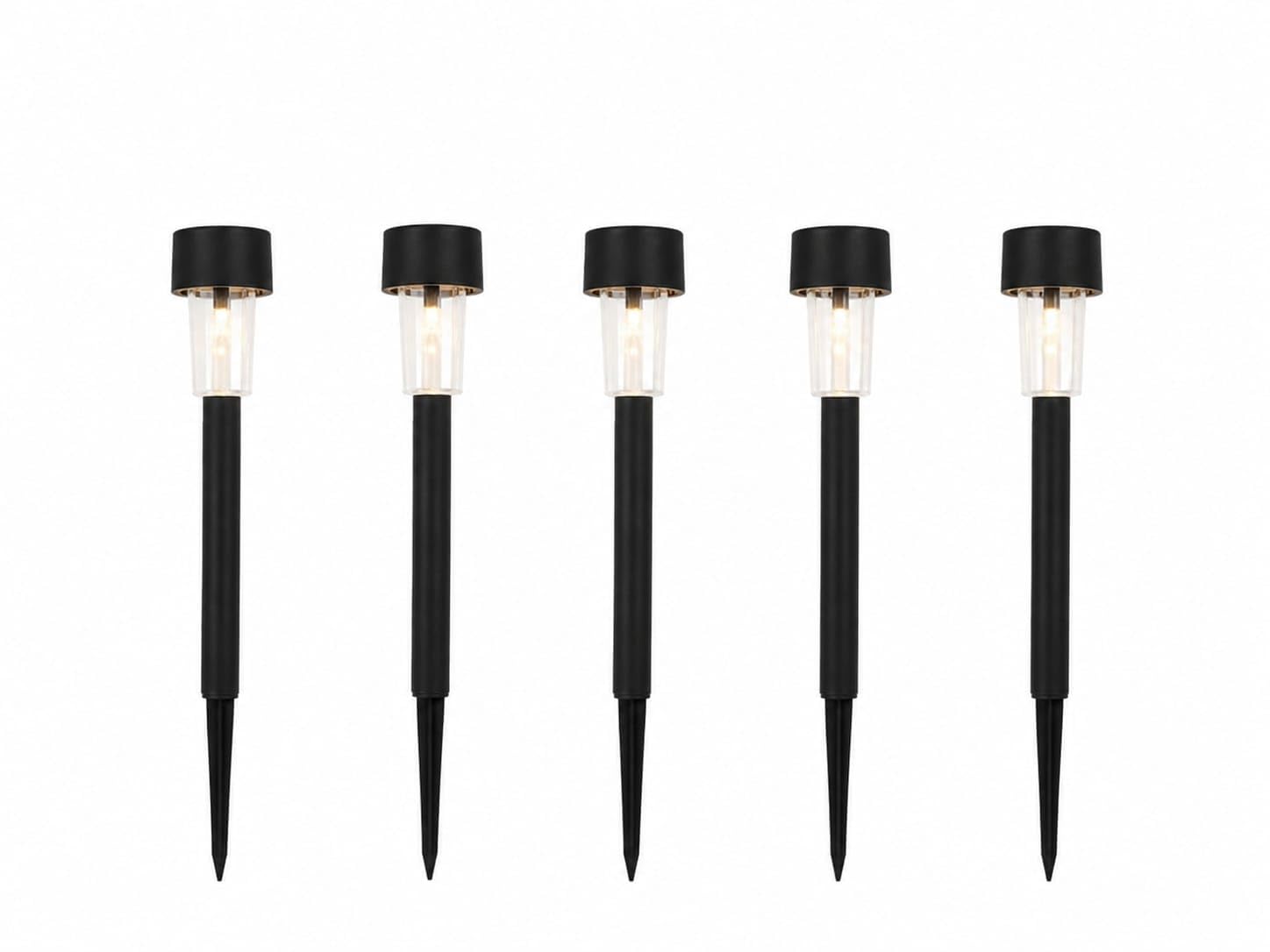 Solar Pathway Lights Outdoor – 8 Pack Stainless Steel LED Solar Garden Lights, Waterproof Landscape Lighting for Yard, Patio, Lawn, and Walkway (Warm White, Pack of 5)-image-42