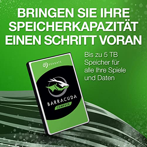 Seagate Barracuda 6TB interne Festplatte HDD, 3,5 Zoll, 5400 U/Min