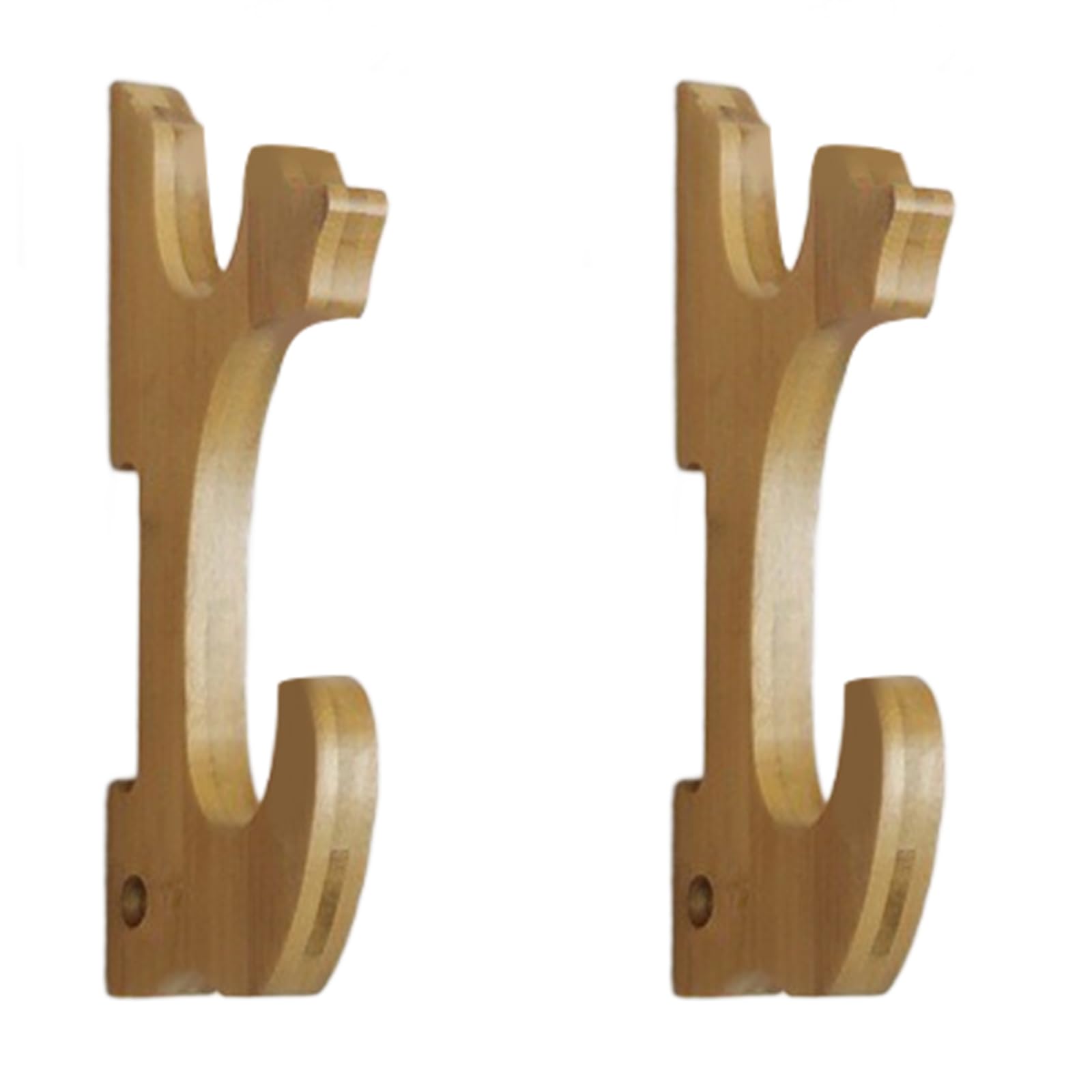 MICFENY Wood Wall Mounted Swords Display Rack Rapier Organiser Flute Stand for Collectors and Home Decoration Enthusiasts
