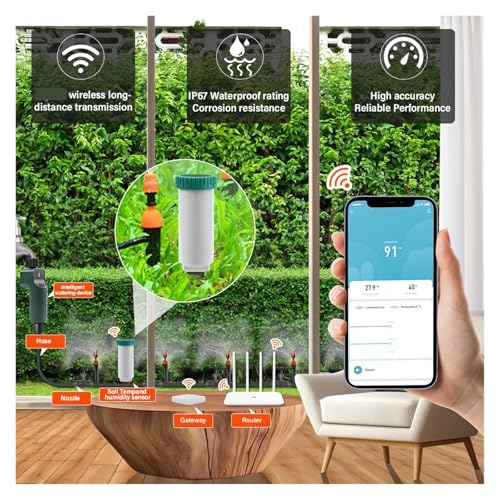 Humidité du sol optimale avec ce testeur pour pelouse et jardin