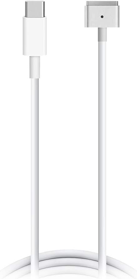 PD USB-C to Magnetic Charge Cable, USB C Type C to MagsafeT2 Charging Cable, Input PD 15-20V 3-4.5A Output 60W for MacBook Pro/Air and Smartphone.