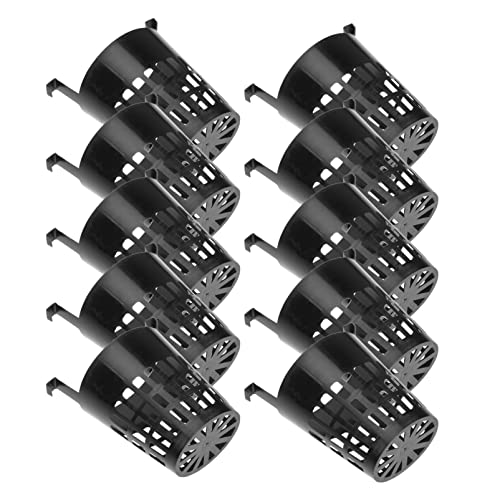 Abaodam 10Pcs Hydroponic Plant Growing Baskets Durable Vegetable Planting Cups for Garden Balcony Flower Nursery for Root Strengthening Healthy Growth