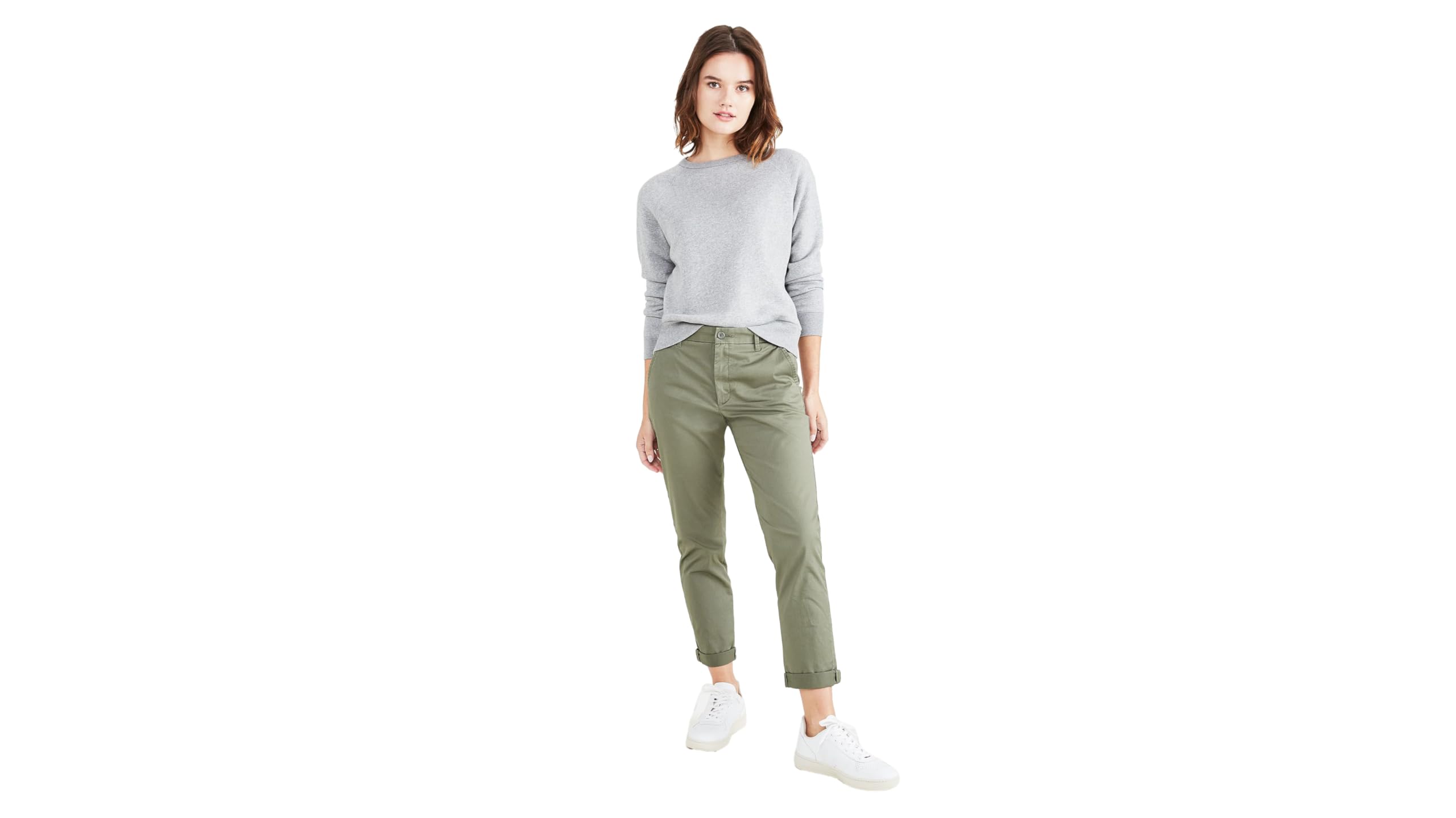 Weekend Chino Slim Fit Pantolon Pantolon Kadın