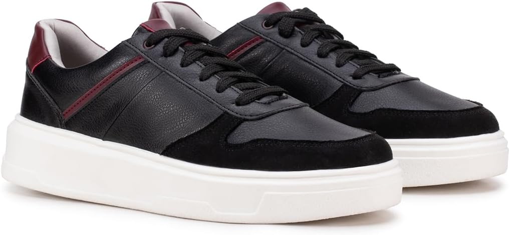 Tênis Sapatenis Masculino Casual Couro Confortável Estilo