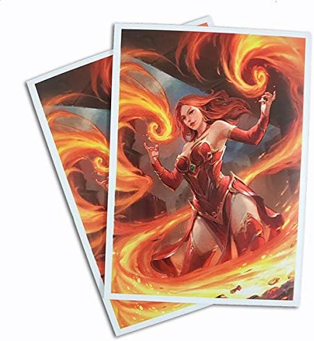 Keara Hayes - Fire Mage - 100 Matte Card Sleeves (FN12S) - Fantasy North