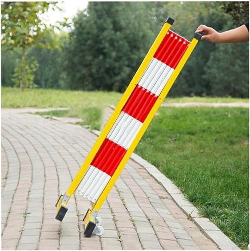 Clôture rétractable extensible et barrière de sécurité robuste pour entrepôt