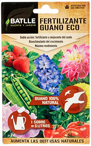 {Fertilizante Guano Batlle Fertilizante Abonos - Fertilizante Guano Sobre para 5L - Batlle