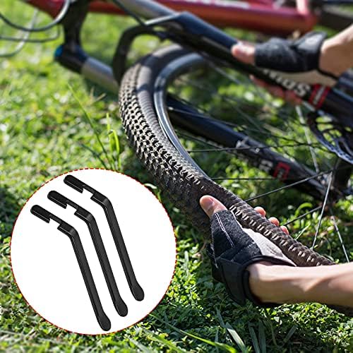 smatime 3PCS Levier Demonte pneus Velo, Démonte Pneu de Vélo Métal, Leviers de Pneus de Vélo