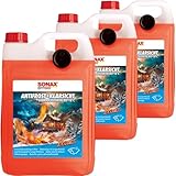 BandelOne enthält 3x5L Sonax Scheibenfrostschutz Scheibenreiniger Sweet Home Fertigmix Bis 18 °