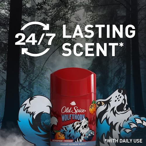Old Spice *WOLFTHORN* 73g Herren Anti Perspirant / Deodorant aus USA – Ansicht 4