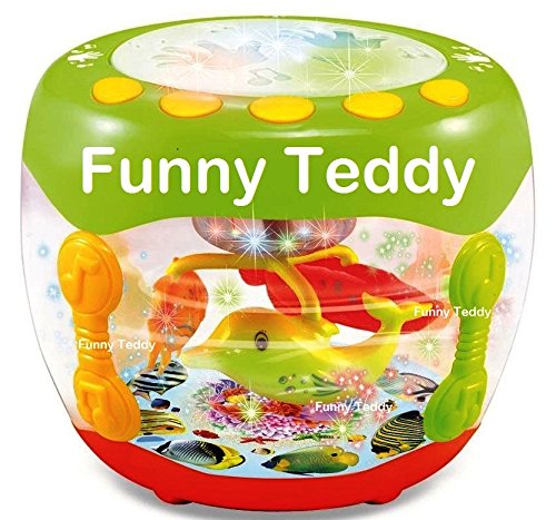 Image of Touch Drum Set Kids Toy w /d Music & LED Lights | Educational Game Develop Hand-Eye cordination | Lamplight MP3 Player