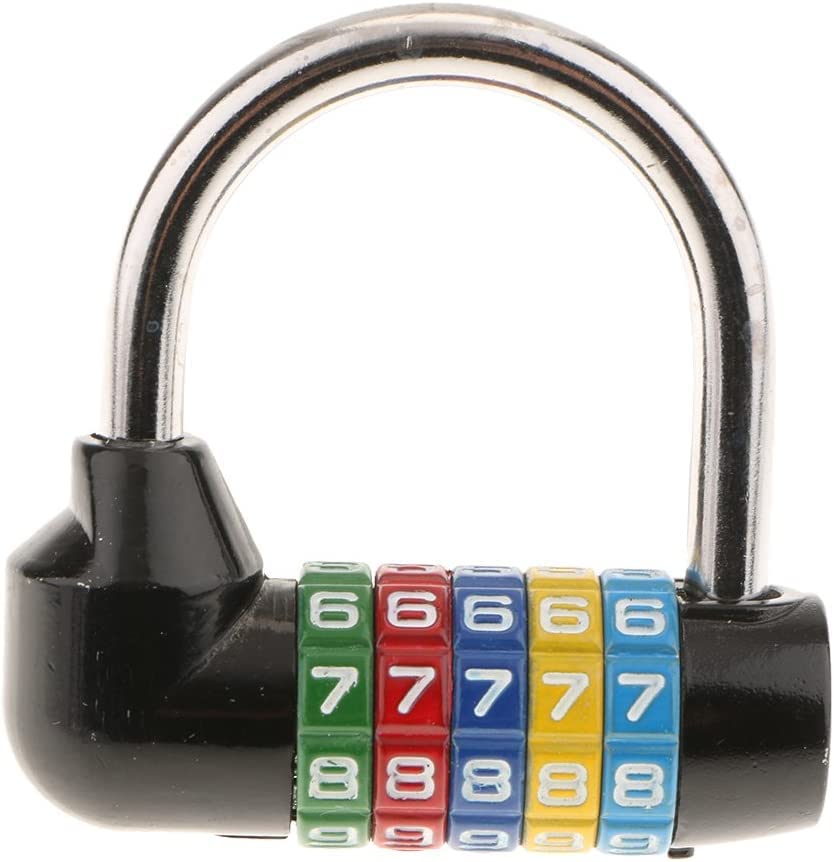 Sac de voyage protégé par un cadenas à code rouge à 5 chiffres lors de vos trajets en train