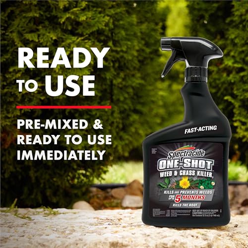 Image of Spectracide One-Shot Weed & Grass Killer 32 Oz, Ready-to-Use Spray