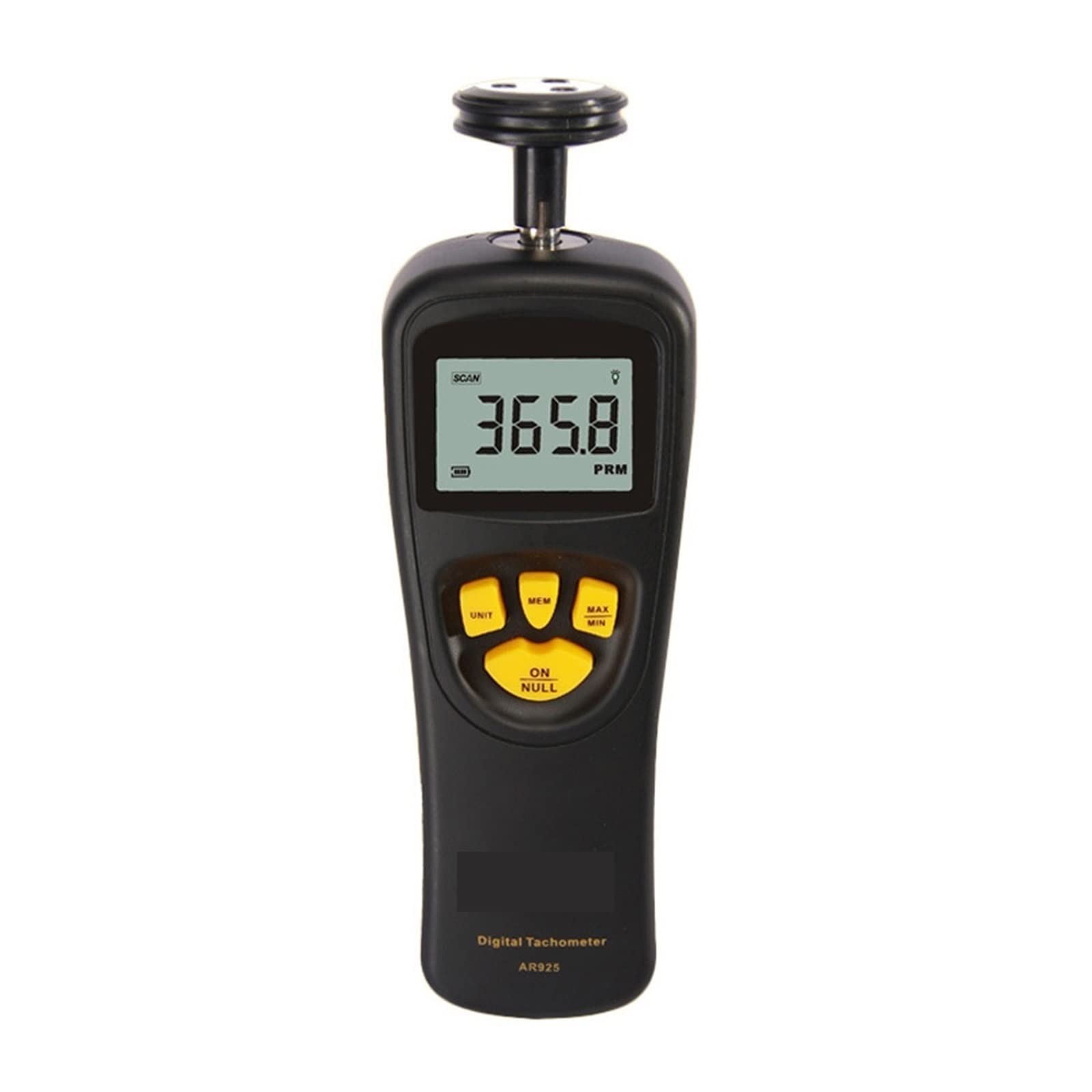 Portable Digital High Precision Digital Display Contact Tachometer 0.5~19999 RPM Speed Gauge Speedometer AR925 Tester For Electric Motors