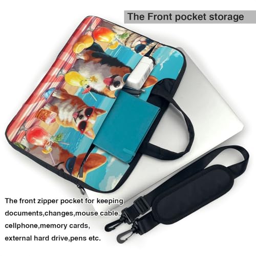 Maletín portátil impermeable Cat Corg Hawaii 14 pulg miniatura 6