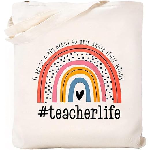 Metsi Teacher Appreciation Canvas Tote Bag