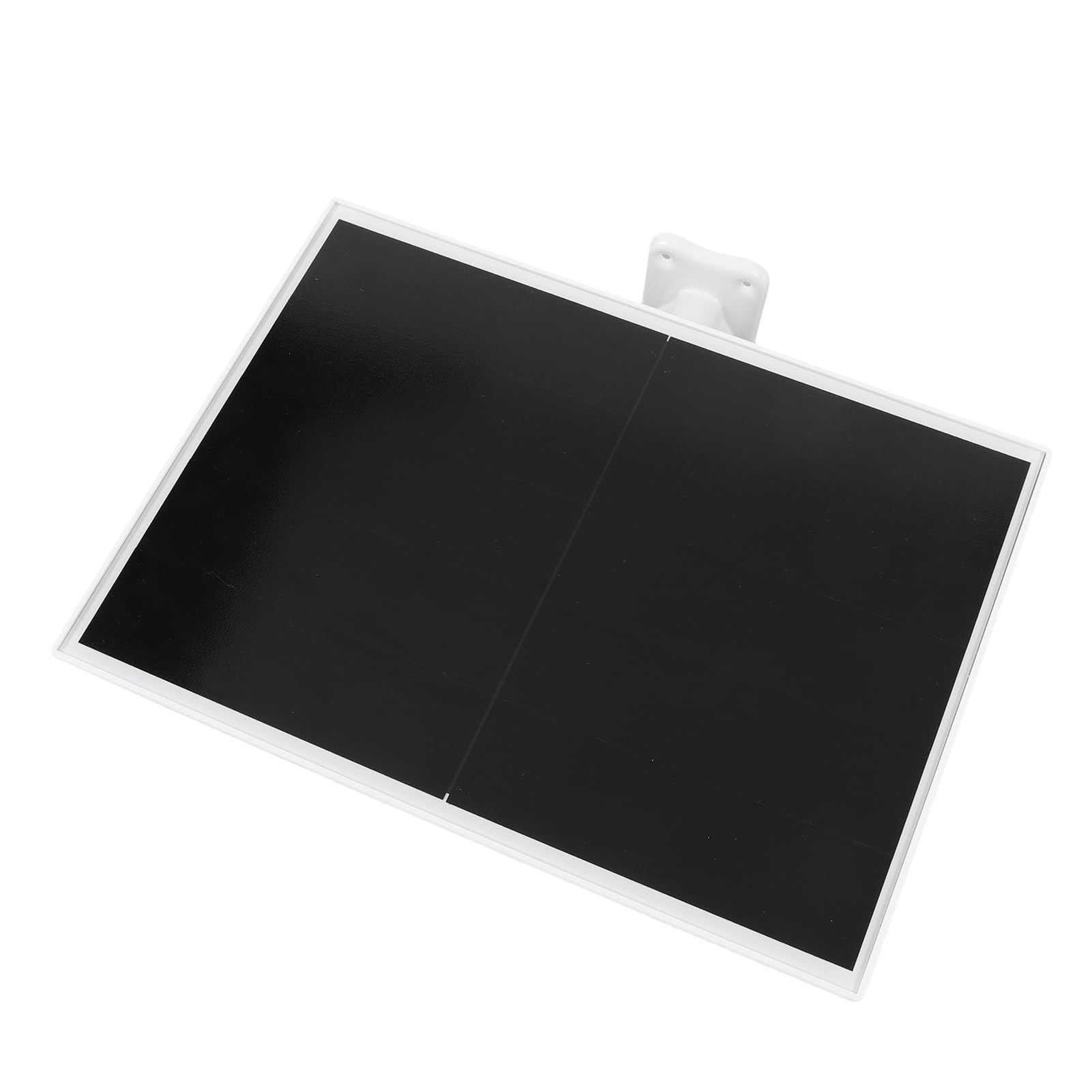 Fabater Überwachungskamera-Solarpanel, 15 W Monokristallines IP66, 90 Grad Verstellbares Solarpanel-Ladegerät, mit Langem Kabel für Vogelfutterstation für Überwachungskameras Im Freien