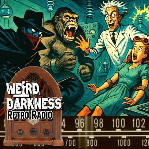 Page de couverture de BRAIN TRANSPLANT HORROR: The Shadow Stops the Transplanting of a Woman's Brain Into a Gorilla