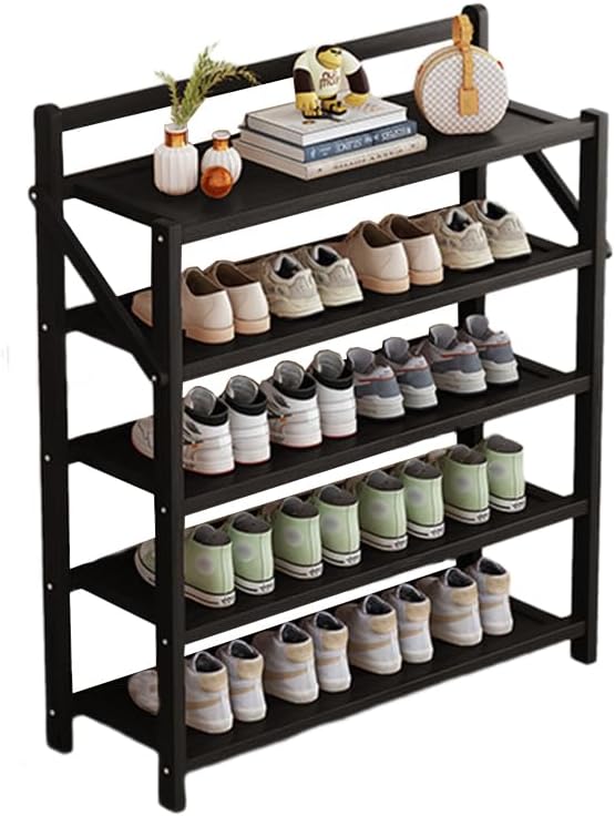 TAIVINN シューズラック 靴収納 靴箱 靴棚 下駄箱 スリム 省スペース オープンラック コンパクト ブーツ収納ラック 大容量
