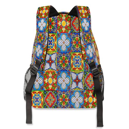 Sac à dos mexicain grand format pour transporter son ordinateur sans choc - 5