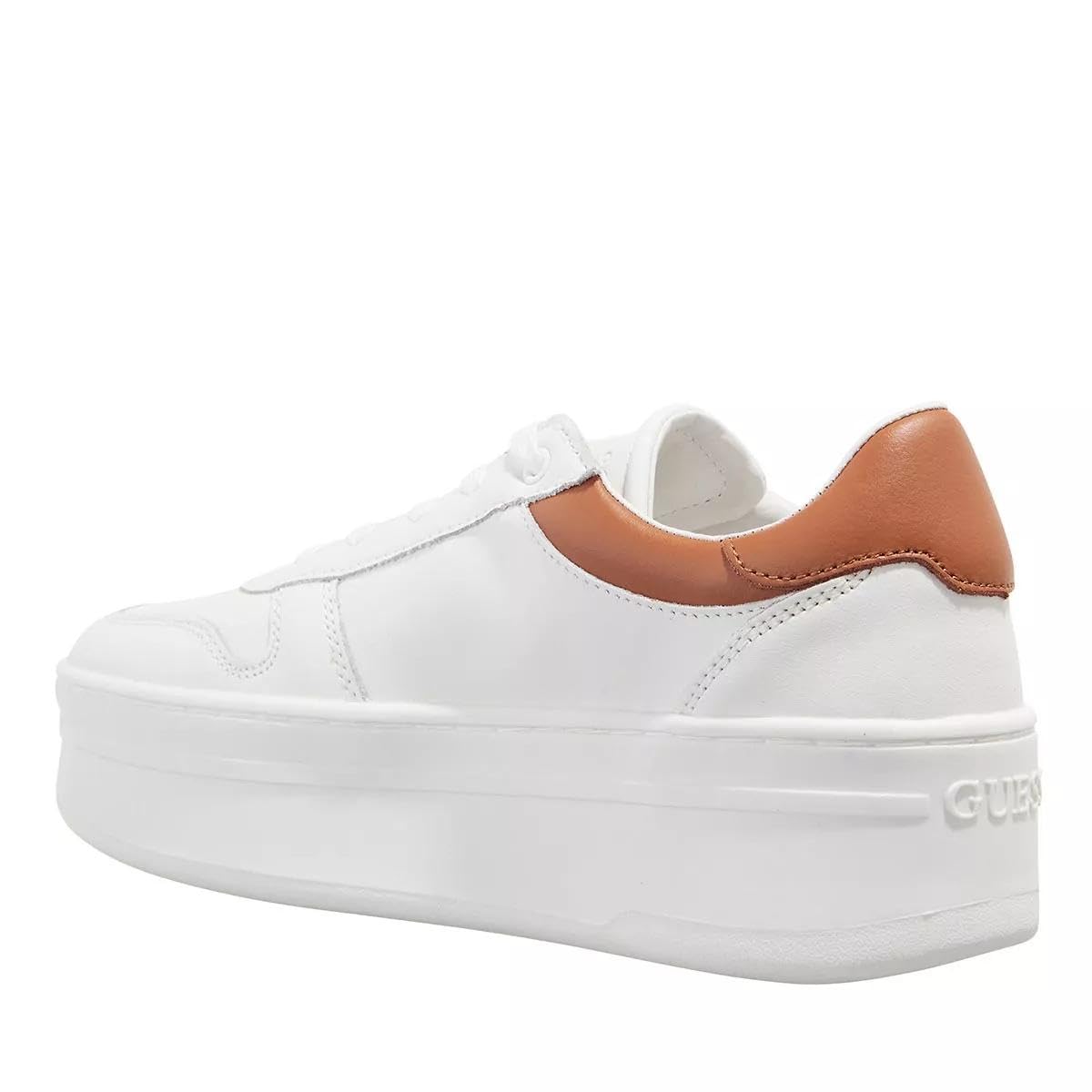 Guess Zapatillas de deporte con plataforma de piel para mujer