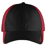 Nike Authentic Sphere Quick Dry Low Profile Swoosh Embroidered Adjustable Cap - Black RED